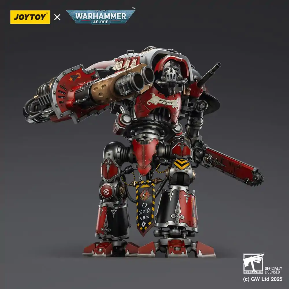Warhammer 40,000: Space Marine 2 Imperial Knights House Raven Knight Errant akciófigura 56 cm termékfotó
