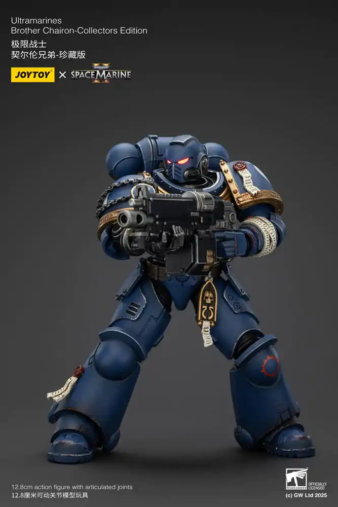 Warhammer 40,000: Space Marine 2 Ultramarines Brother Chairon Collectors Edition akciófigura 13 cm termékfotó