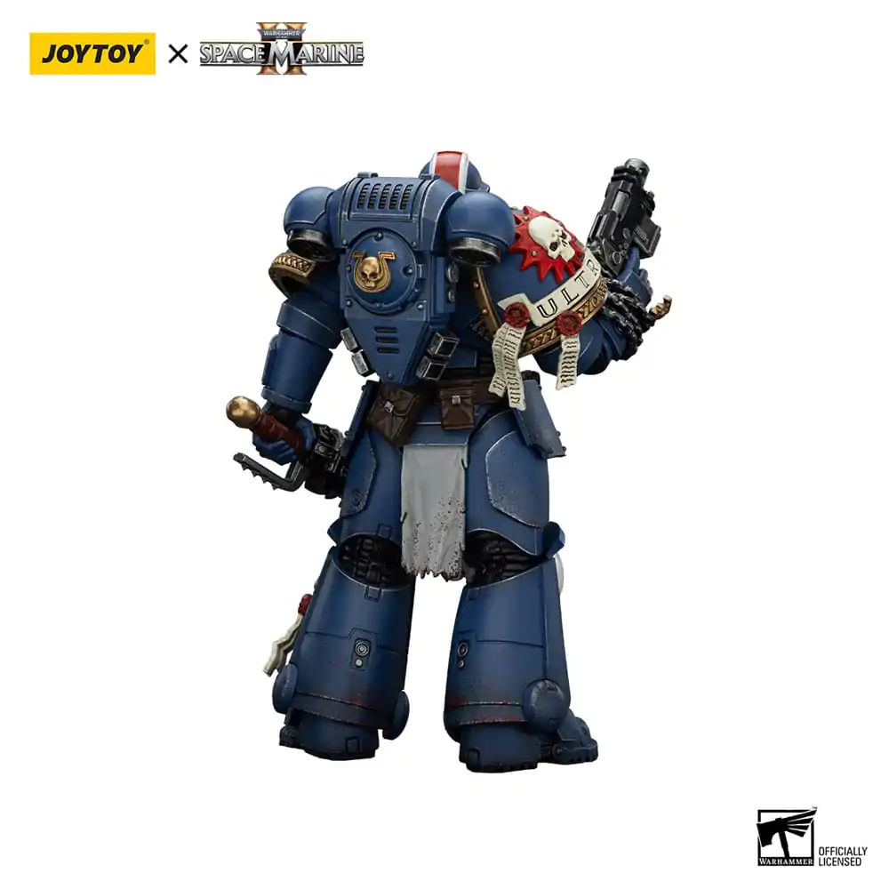 Warhammer 40,000: Space Marine 2 Ultramarines Lieutenant Titus Collectors Edition akciófigura 13 cm termékfotó