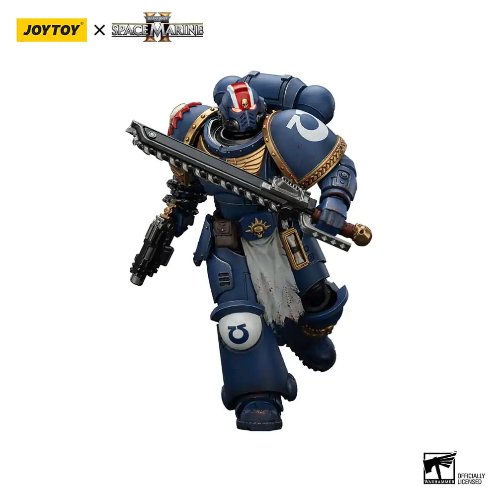 Warhammer 40,000: Space Marine 2 Ultramarines Lieutenant Titus Collectors Edition akciófigura 13 cm termékfotó