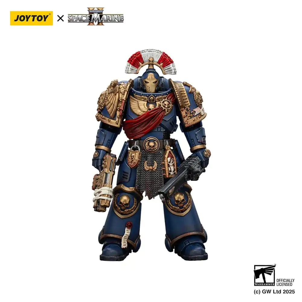 Warhammer 40,000: Space Marine 2 Ultramarines Relic Secundus Armour akciófigura 20 cm termékfotó