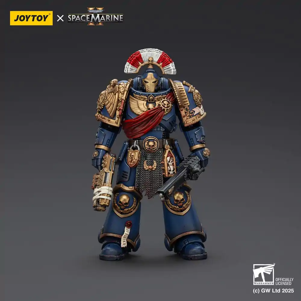 Warhammer 40,000: Space Marine 2 Ultramarines Relic Secundus Armour akciófigura 20 cm termékfotó