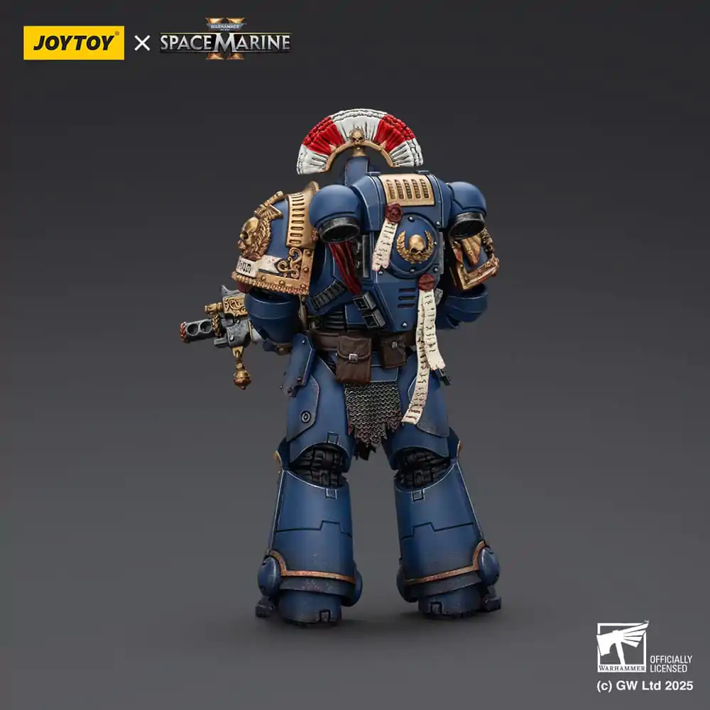 Warhammer 40,000: Space Marine 2 Ultramarines Relic Secundus Armour akciófigura 20 cm termékfotó