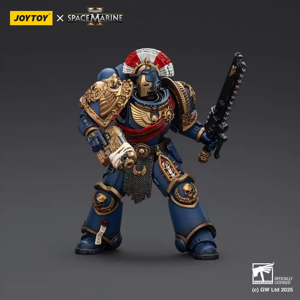 Warhammer 40,000: Space Marine 2 Ultramarines Relic Secundus Armour akciófigura 20 cm termékfotó