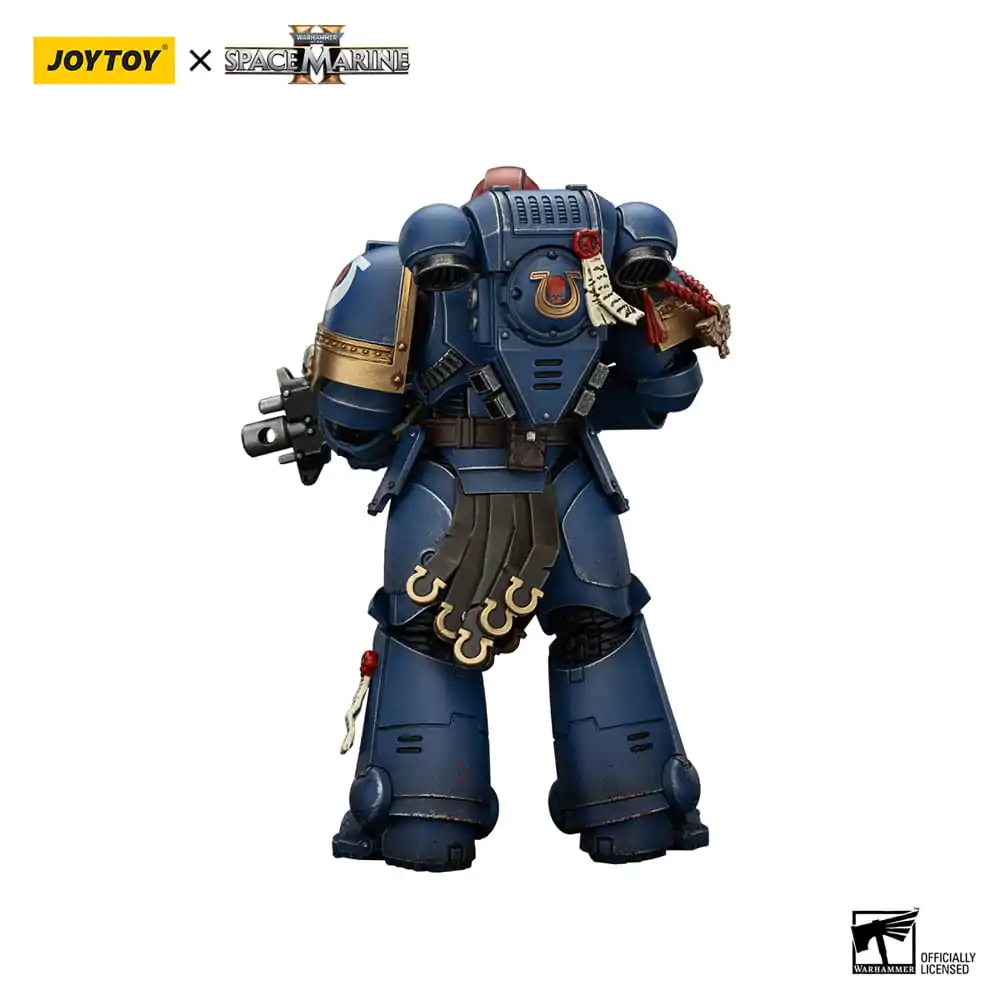 Warhammer 40,000: Space Marine 2 Ultramarines Sergeant Gadriel Collectors Edition akciófigura 13 cm termékfotó