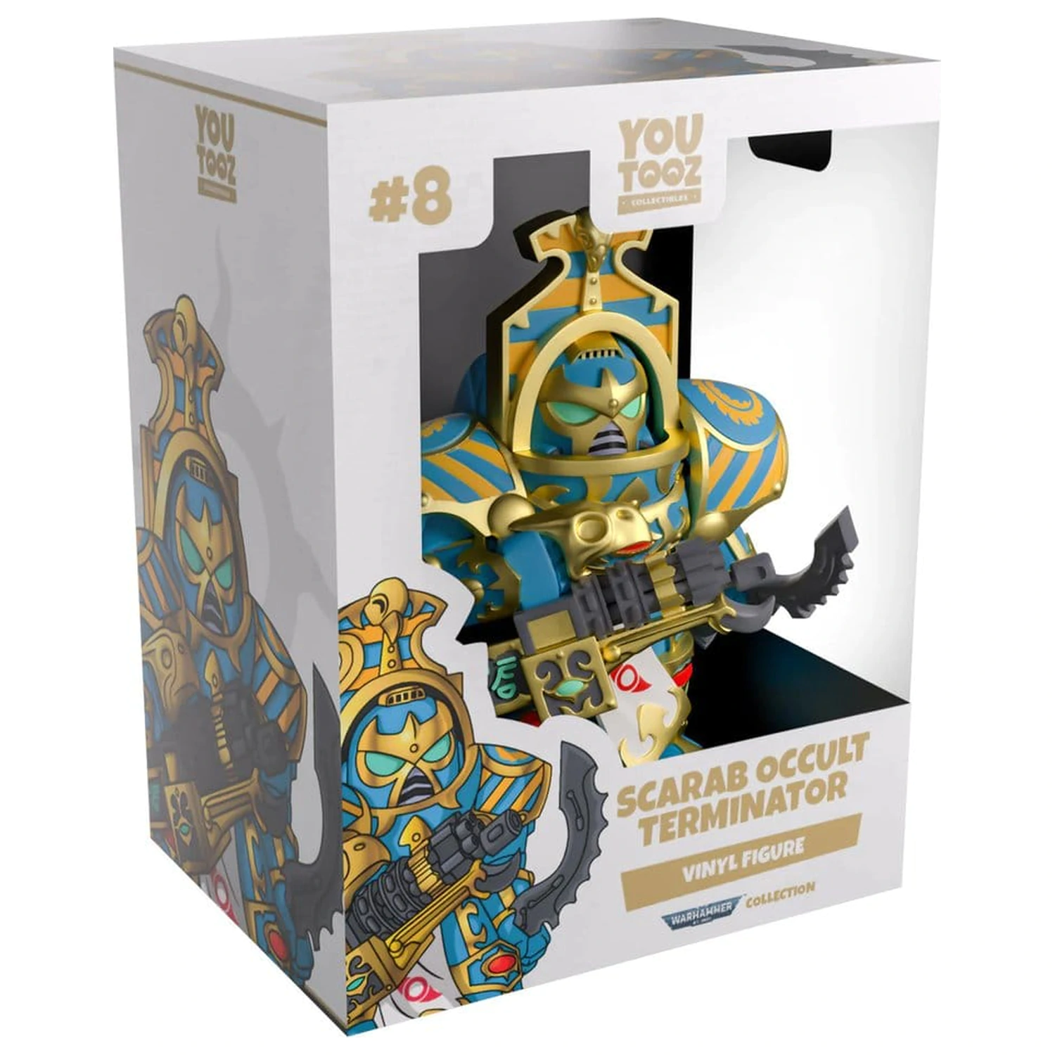 Warhammer 40,000: Space Marine 2 Vinyl figura Scarab Occult Terminator 14 cm termékfotó