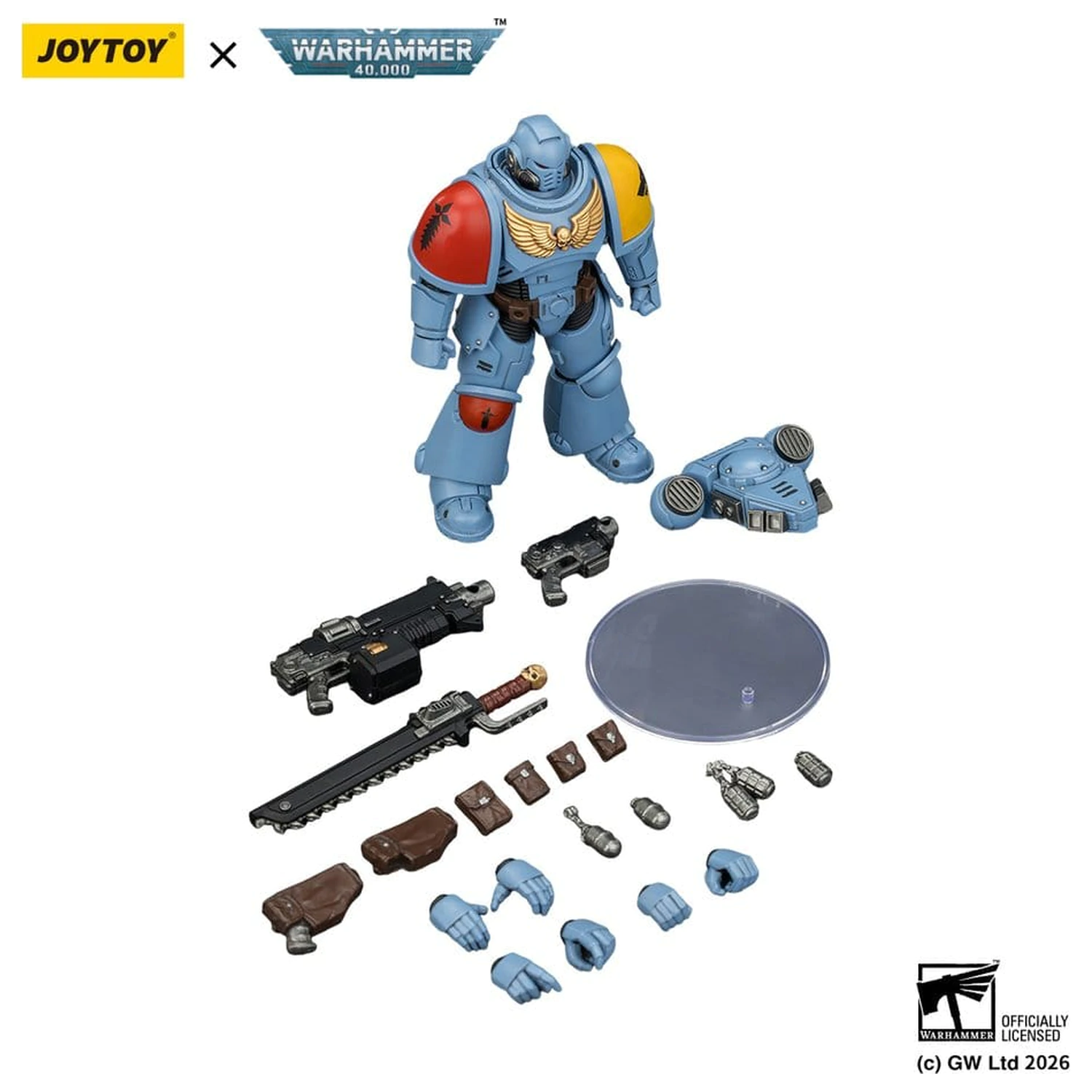 Warhammer 40,000 Space Wolves Intercessor akciófigura 12 cm termékfotó