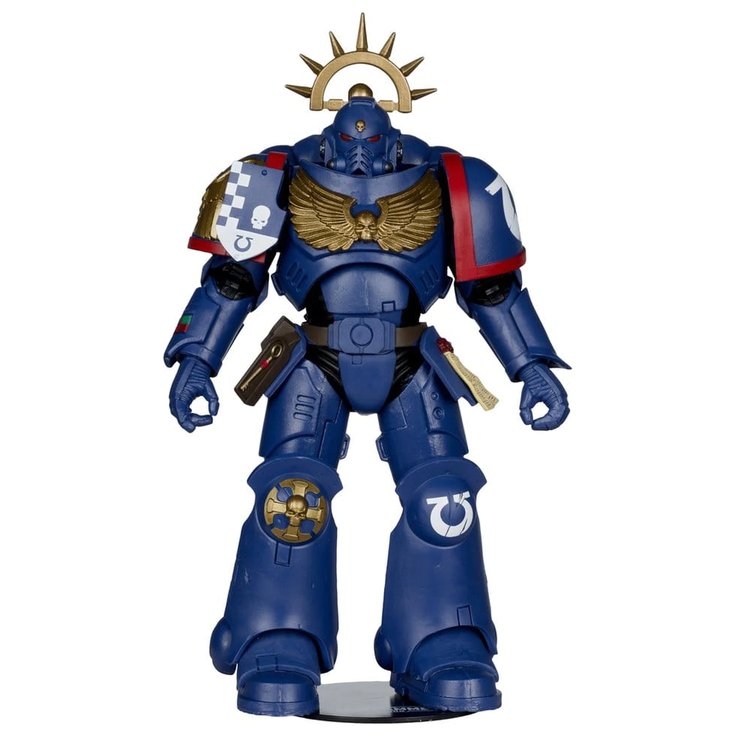 Warhammer 40,000 Total War akciófigura 3rd Company Lieutenant (Ultramarines) 18 cm termékfotó