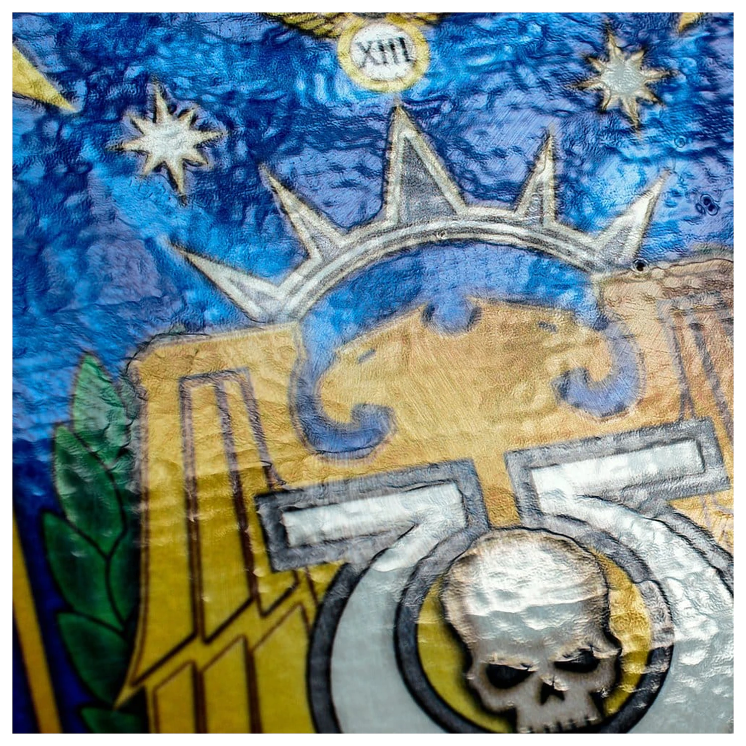 Warhammer 40,000 Ultramarines Chapter asztali zászló termékfotó