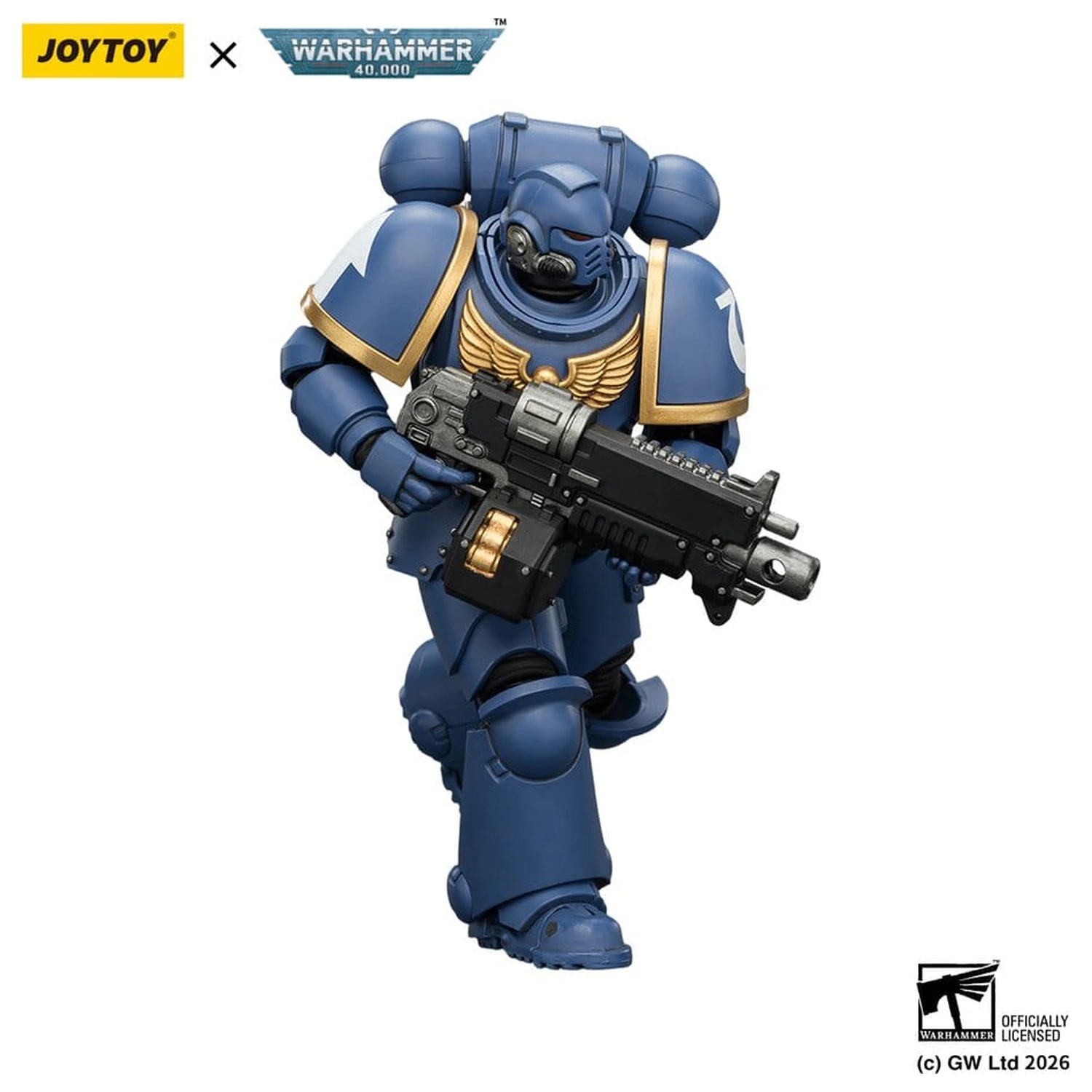 Warhammer 40,000 Ultramarines Intercessor akciófigura 12 cm termékfotó