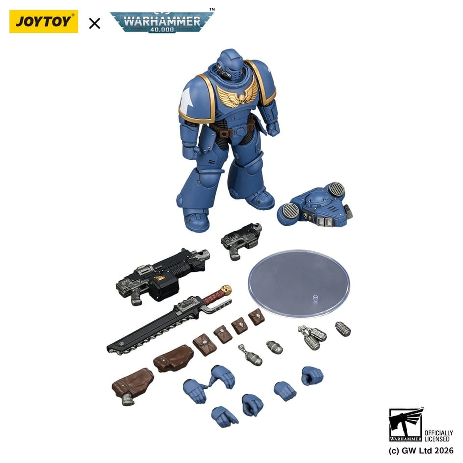 Warhammer 40,000 Ultramarines Intercessor akciófigura 12 cm termékfotó