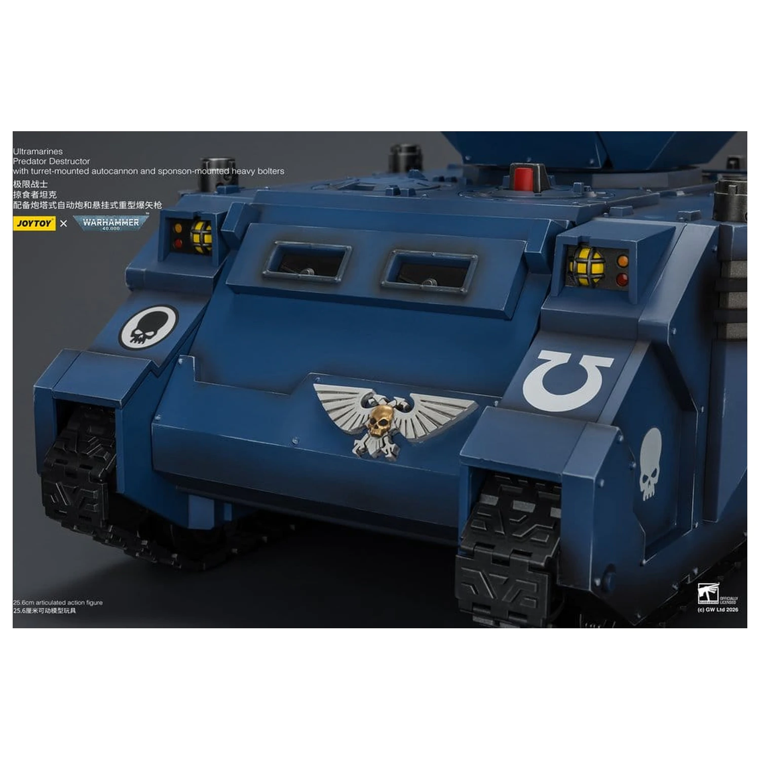Warhammer 40,000 Ultramarines Predator Destructor jármű 26 cm termékfotó