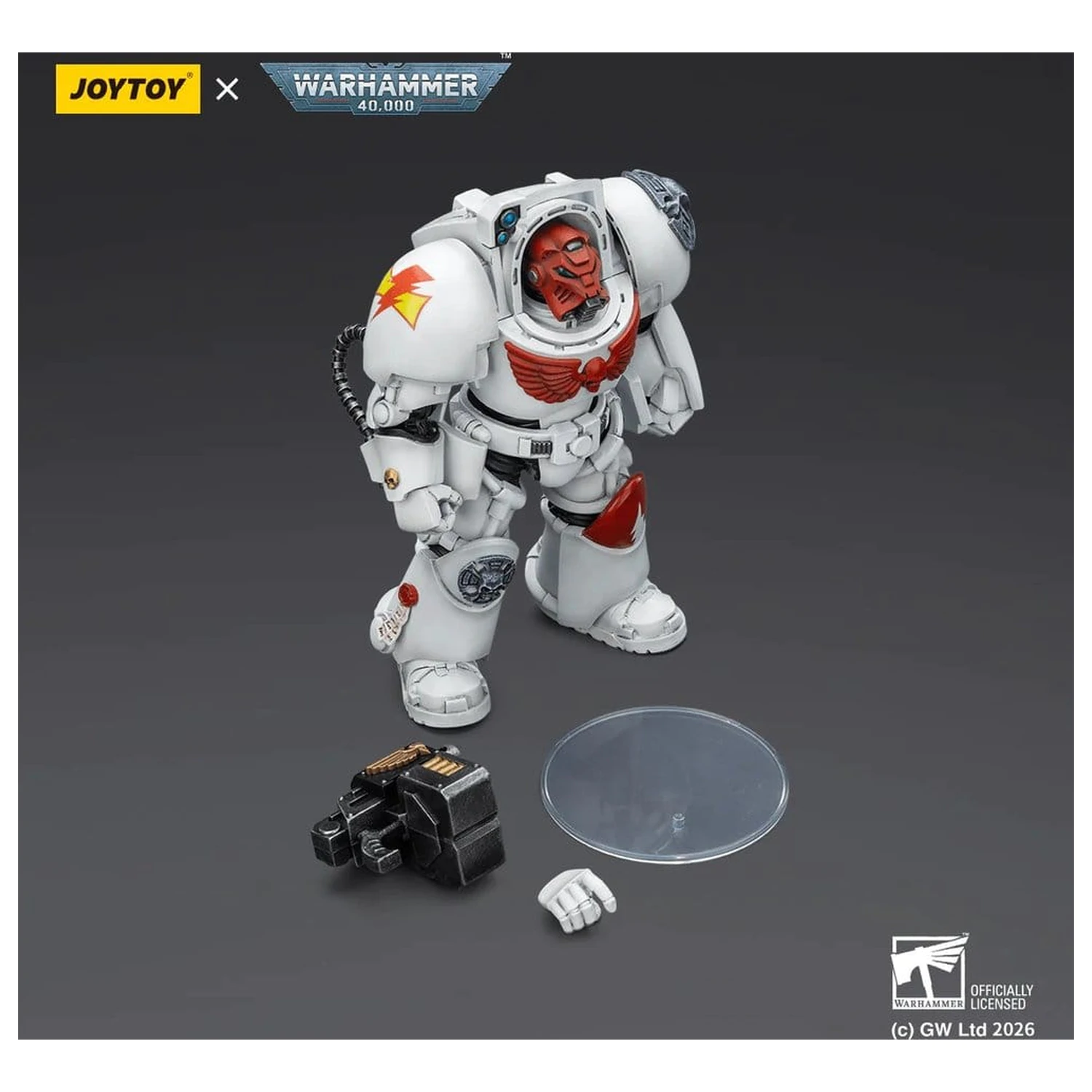 Warhammer 40,000 White Scars Terminator 2 with Power Fist and Storm Bolter akciófigura 14 cm termékfotó