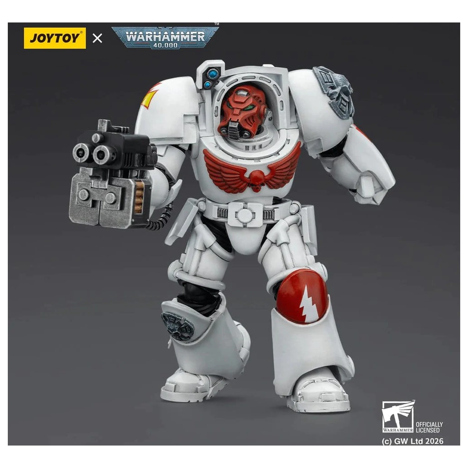 Warhammer 40,000 White Scars Terminator 2 with Power Fist and Storm Bolter akciófigura 14 cm termékfotó