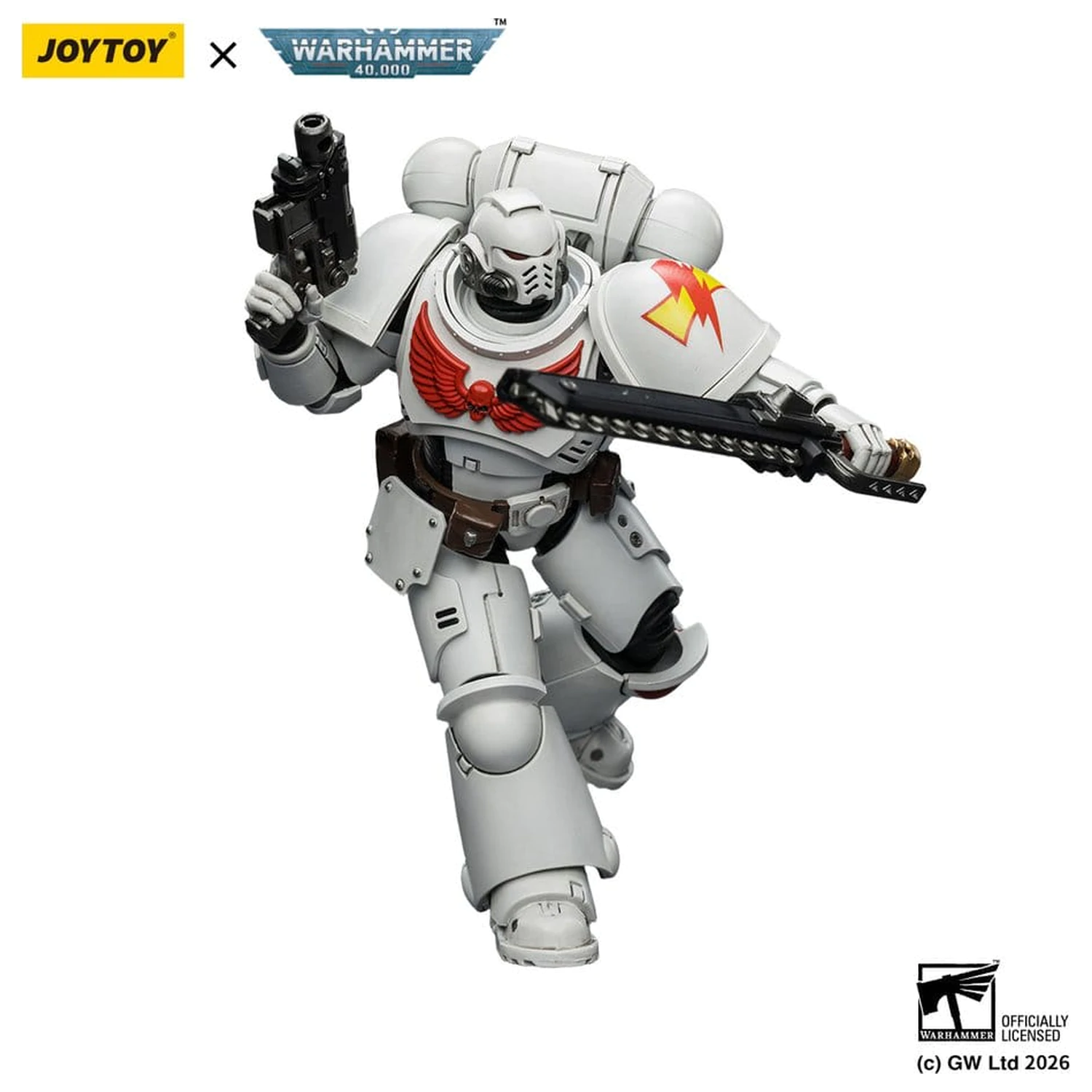 Warhammer 40,000 White SVerdák Intercessor akciófigura 12 cm termékfotó