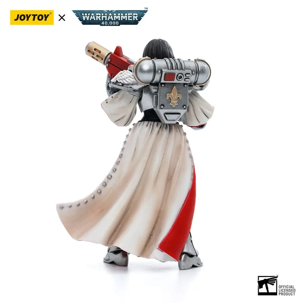 Warhammer 40k 1/18 Adepta Sororitas Battle Sisters Order of the Argent Shroud Sister Irmengard akciófigura 11 cm termékfotó