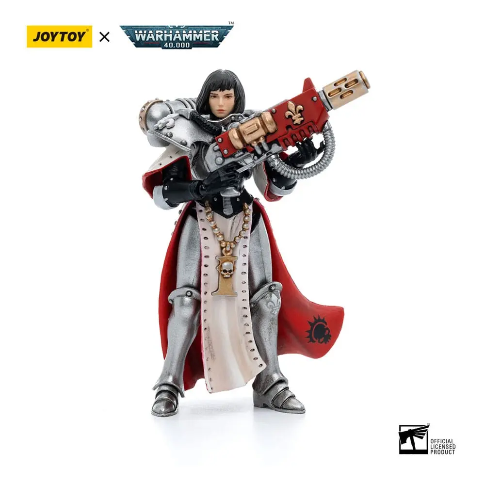 Warhammer 40k 1/18 Adepta Sororitas Battle Sisters Order of the Argent Shroud Sister Irmengard akciófigura 11 cm termékfotó