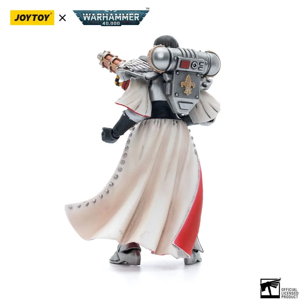 Warhammer 40k 1/18 Adepta Sororitas Battle Sisters Order of the Argent Shroud Sister Vitas akciófigura 11 cm termékfotó