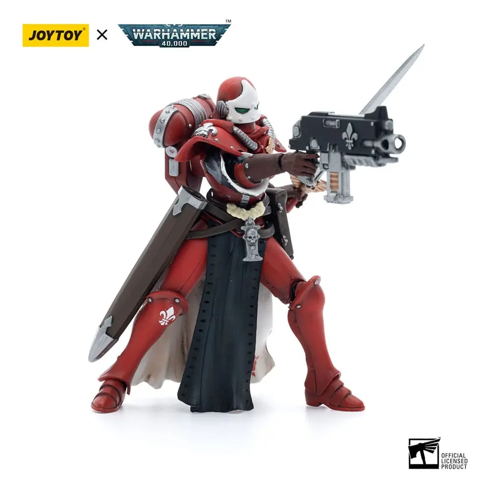 Warhammer 40k 1/18 Adepta Sororitas Battle Sisters Order of the Bloody Rose Sister Superior Kaminal akciófigura 12 cm termékfotó