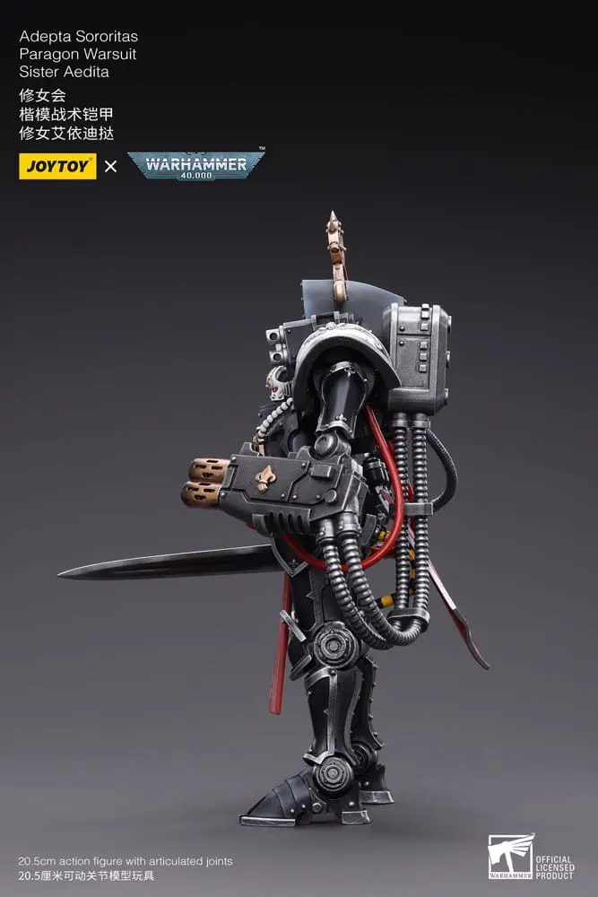 Warhammer 40k 1/18 Adepta Sororitas Paragon Warsuit Sister Aedita akciófigura 12 cm termékfotó