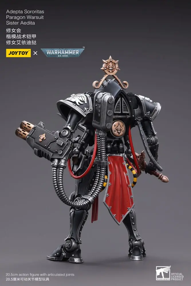 Warhammer 40k 1/18 Adepta Sororitas Paragon Warsuit Sister Aedita akciófigura 12 cm termékfotó