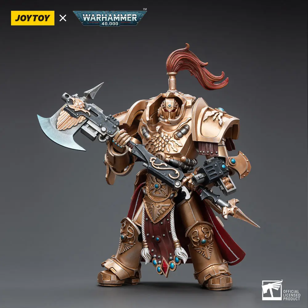 Warhammer 40k 1/18 Adeptus Custodes Allarus Custodian Osyr Archimaxes akciófigura 14 cm termékfotó
