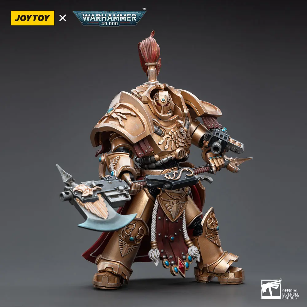 Warhammer 40k 1/18 Adeptus Custodes Allarus Custodian Osyr Archimaxes akciófigura 14 cm termékfotó