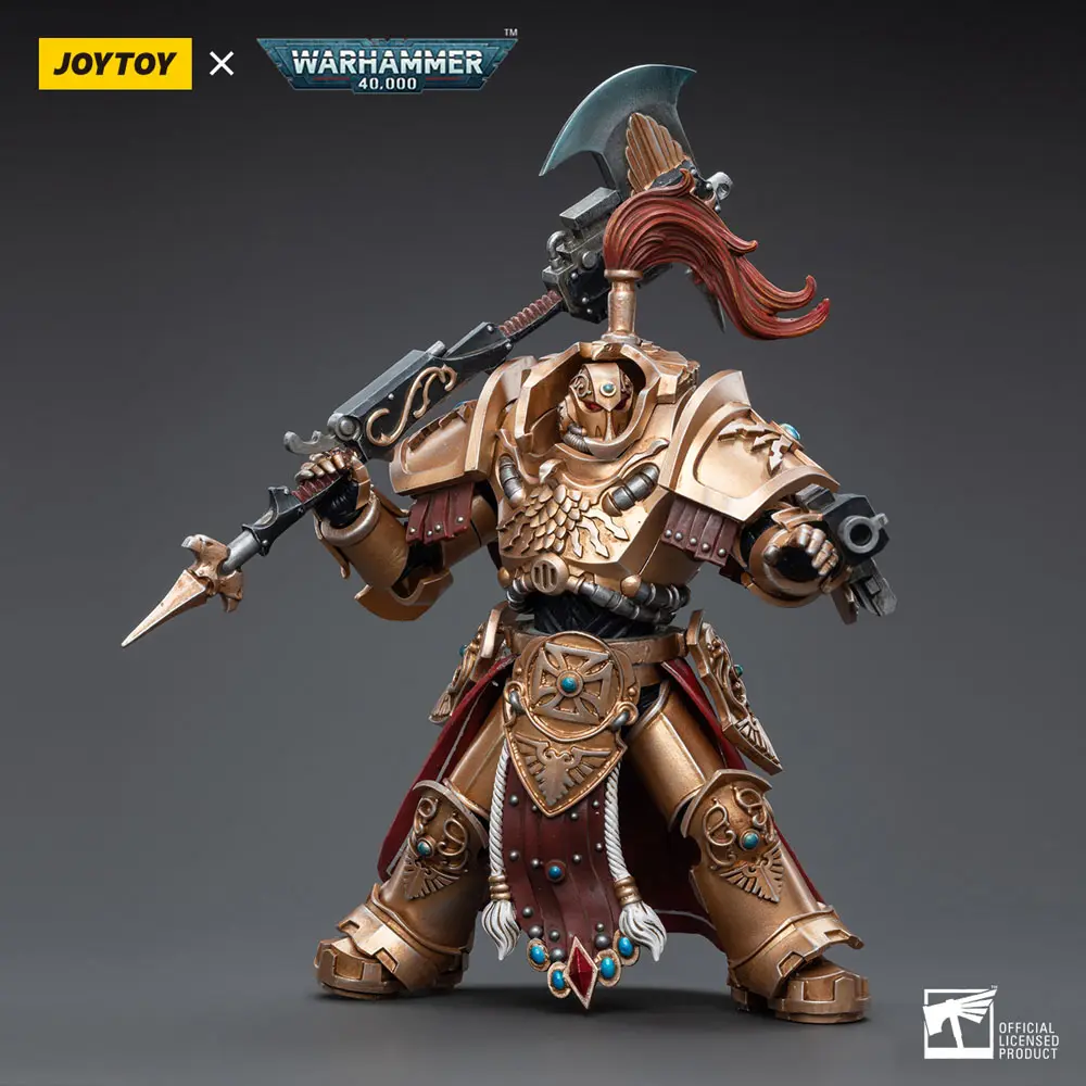 Warhammer 40k 1/18 Adeptus Custodes Allarus Custodian Osyr Archimaxes akciófigura 14 cm termékfotó