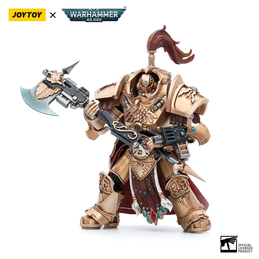 Warhammer 40k 1/18 Adeptus Custodes Allarus Custodian Osyr Archimaxes akciófigura 14 cm termékfotó