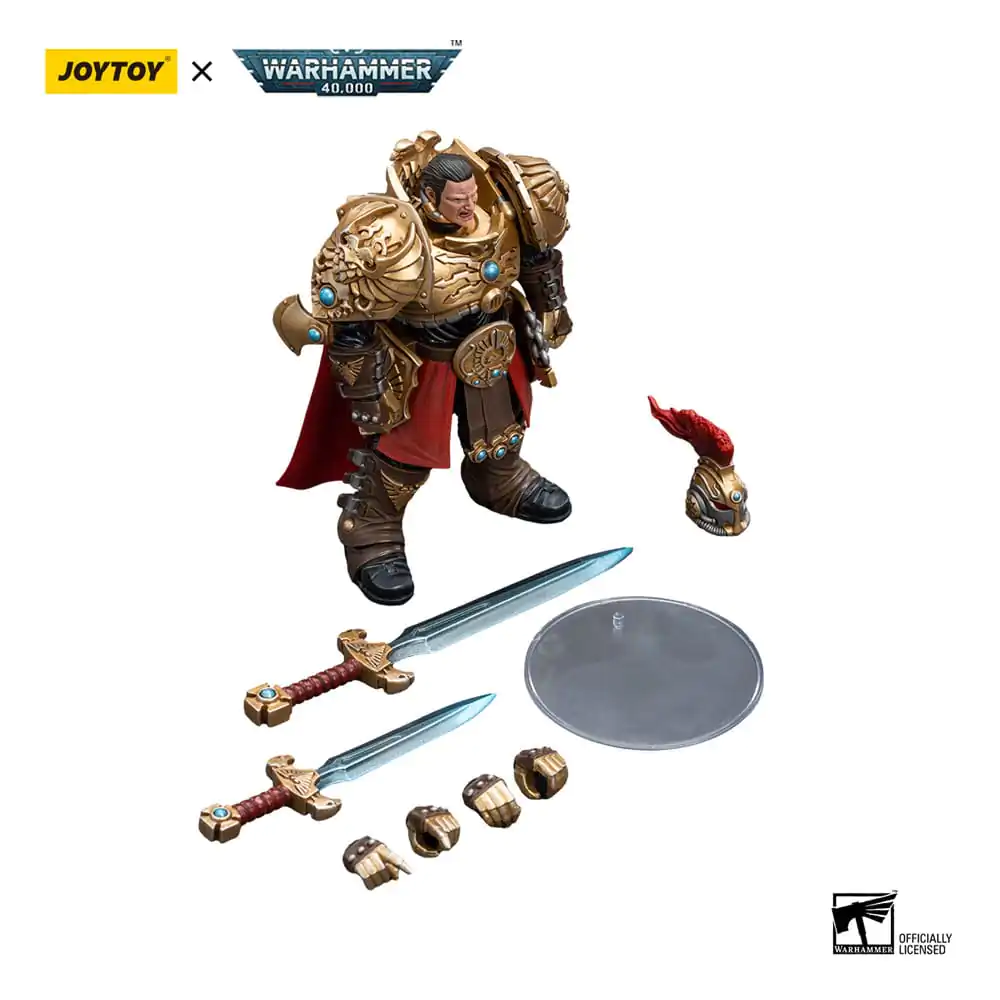 Warhammer 40k 1/18 Adeptus Custodes Blade Champion akciófigura 12 cm termékfotó