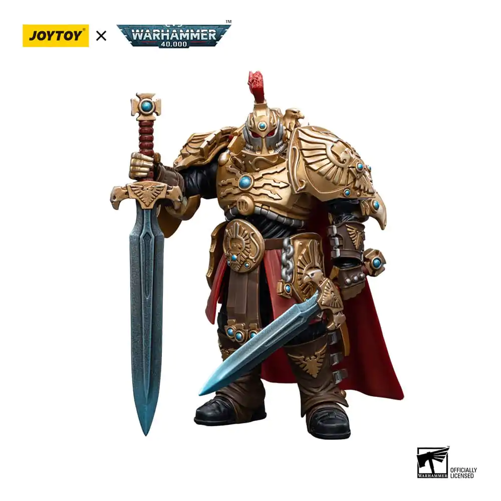 Warhammer 40k 1/18 Adeptus Custodes Blade Champion akciófigura 12 cm termékfotó