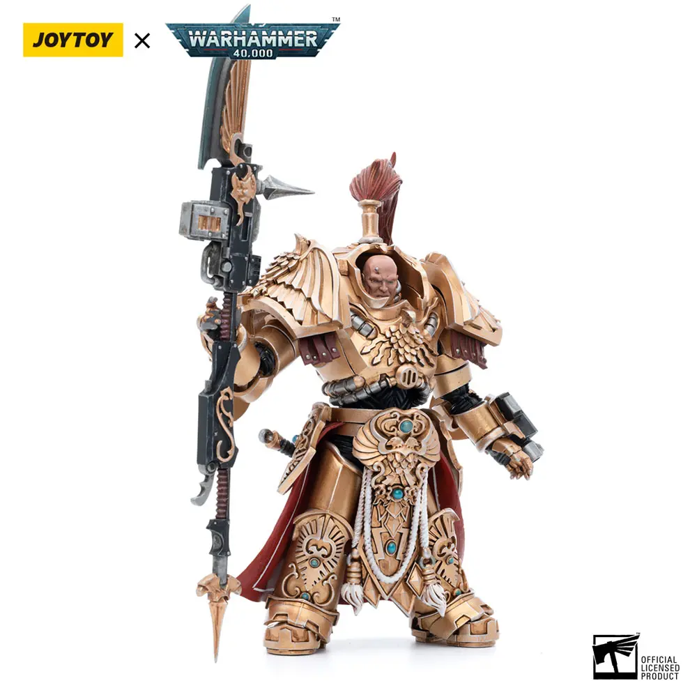 Warhammer 40k 1/18 Adeptus Custodes Shield-Captain in Allarus Terminator Armour Hydon Seronis akciófigura 14 cm termékfotó
