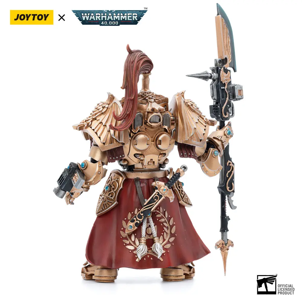 Warhammer 40k 1/18 Adeptus Custodes Shield-Captain in Allarus Terminator Armour Hydon Seronis akciófigura 14 cm termékfotó