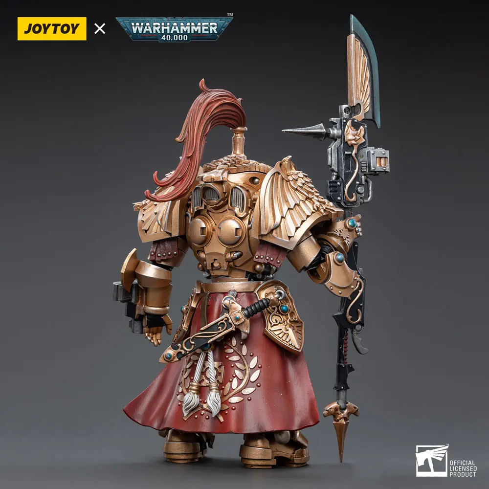 Warhammer 40k 1/18 Adeptus Custodes Shield-Captain in Allarus Terminator Armour Hydon Seronis akciófigura 14 cm termékfotó