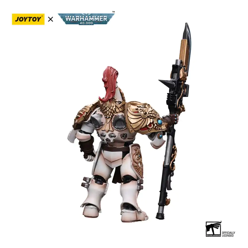 Warhammer 40k 1/18 Adeptus Custodes Solar Watch Custodian Guard with Guardian Spear akciófigura 12 cm termékfotó