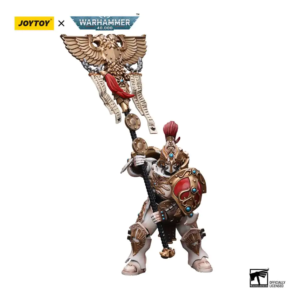 Warhammer 40k 1/18 Adeptus Custodes Solar Watch Vexilus Praetor akciófigura 12 cm termékfotó