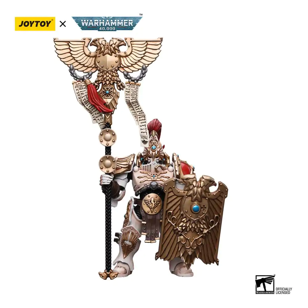 Warhammer 40k 1/18 Adeptus Custodes Solar Watch Vexilus Praetor akciófigura 12 cm termékfotó