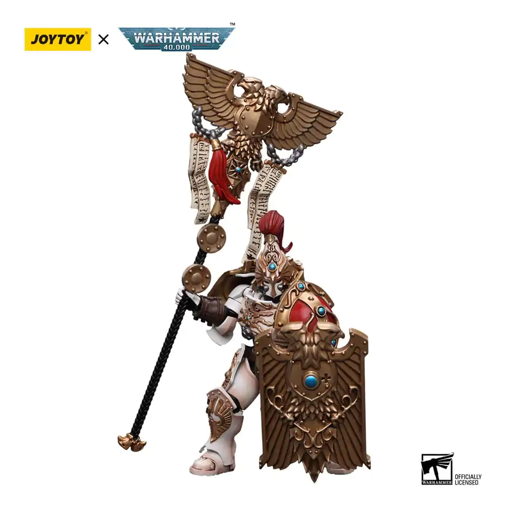 Warhammer 40k 1/18 Adeptus Custodes Solar Watch Vexilus Praetor akciófigura 12 cm termékfotó