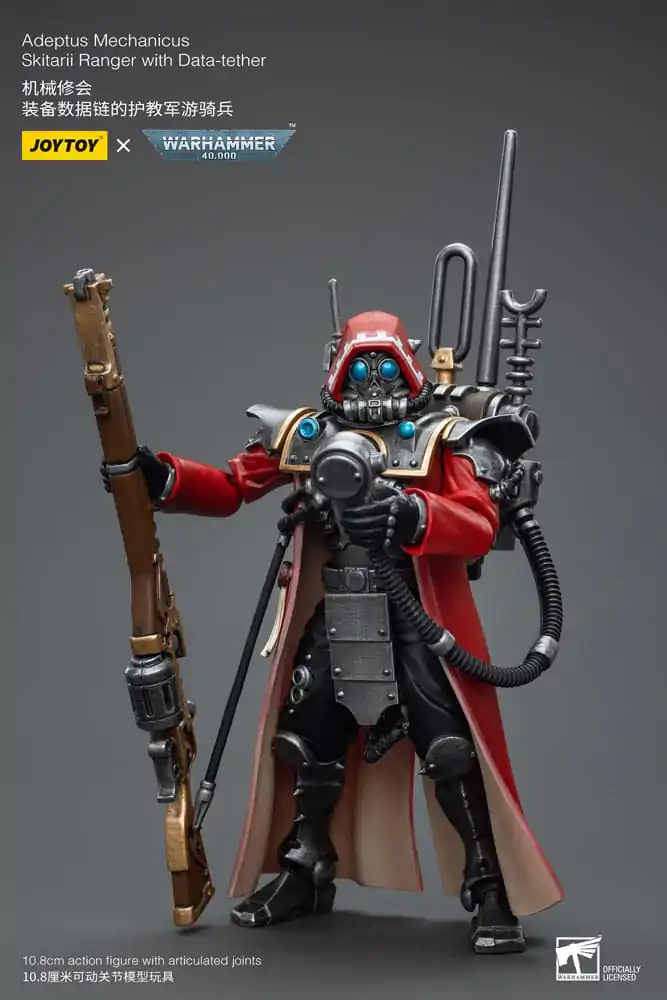 Warhammer 40k 1/18 Adeptus Mechanicus Skitarii Ranger with Data-tether akciófigura termékfotó