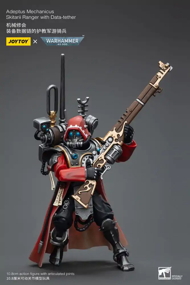 Warhammer 40k 1/18 Adeptus Mechanicus Skitarii Ranger with Data-tether akciófigura termékfotó