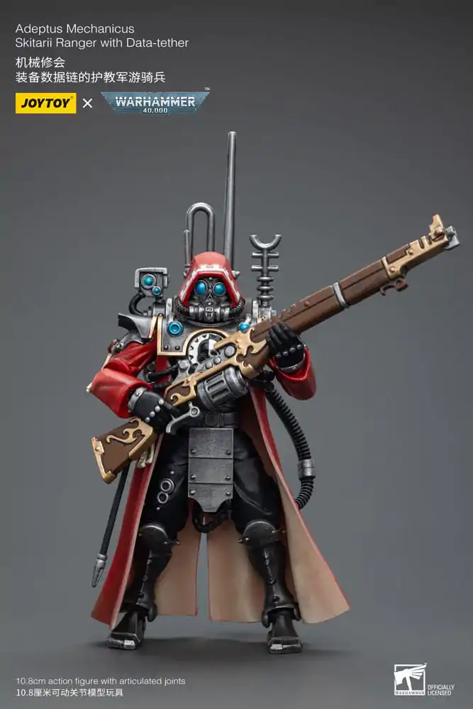 Warhammer 40k 1/18 Adeptus Mechanicus Skitarii Ranger with Data-tether akciófigura termékfotó