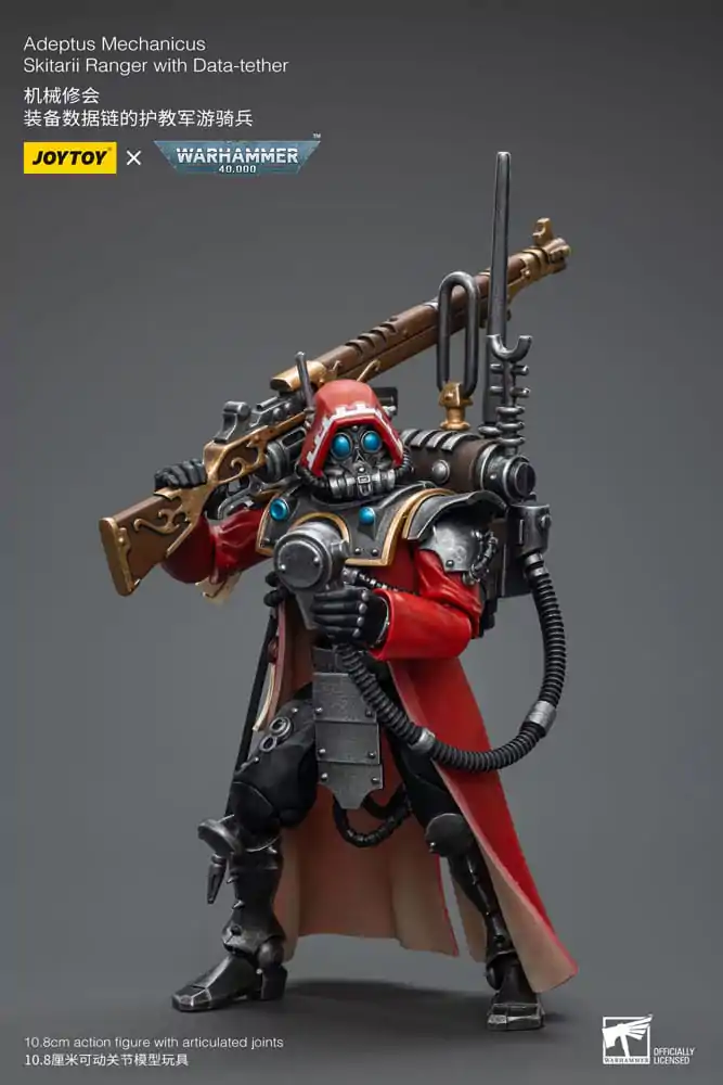 Warhammer 40k 1/18 Adeptus Mechanicus Skitarii Ranger with Data-tether akciófigura termékfotó