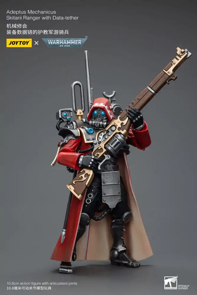 Warhammer 40k 1/18 Adeptus Mechanicus Skitarii Ranger with Data-tether akciófigura termékfotó