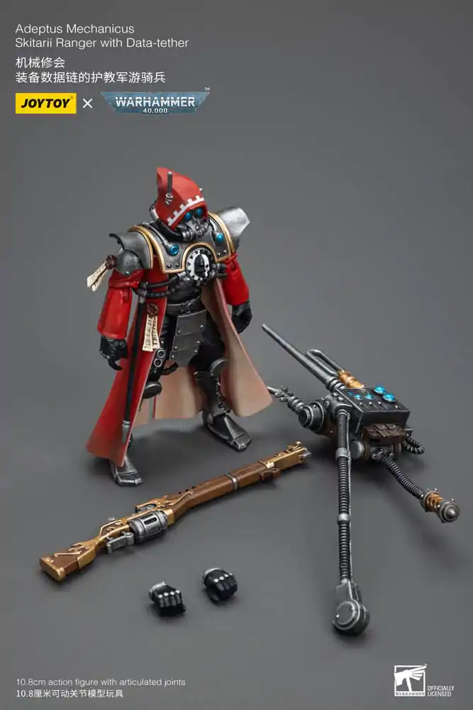 Warhammer 40k 1/18 Adeptus Mechanicus Skitarii Ranger with Data-tether akciófigura termékfotó