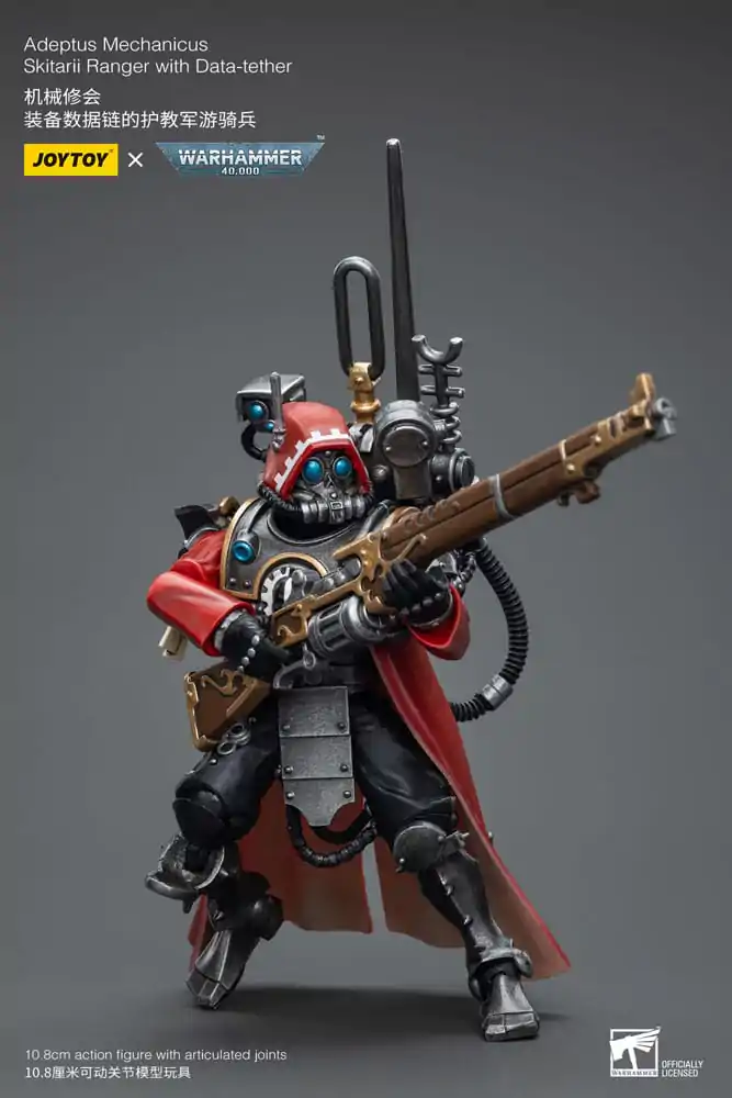 Warhammer 40k 1/18 Adeptus Mechanicus Skitarii Ranger with Data-tether akciófigura termékfotó