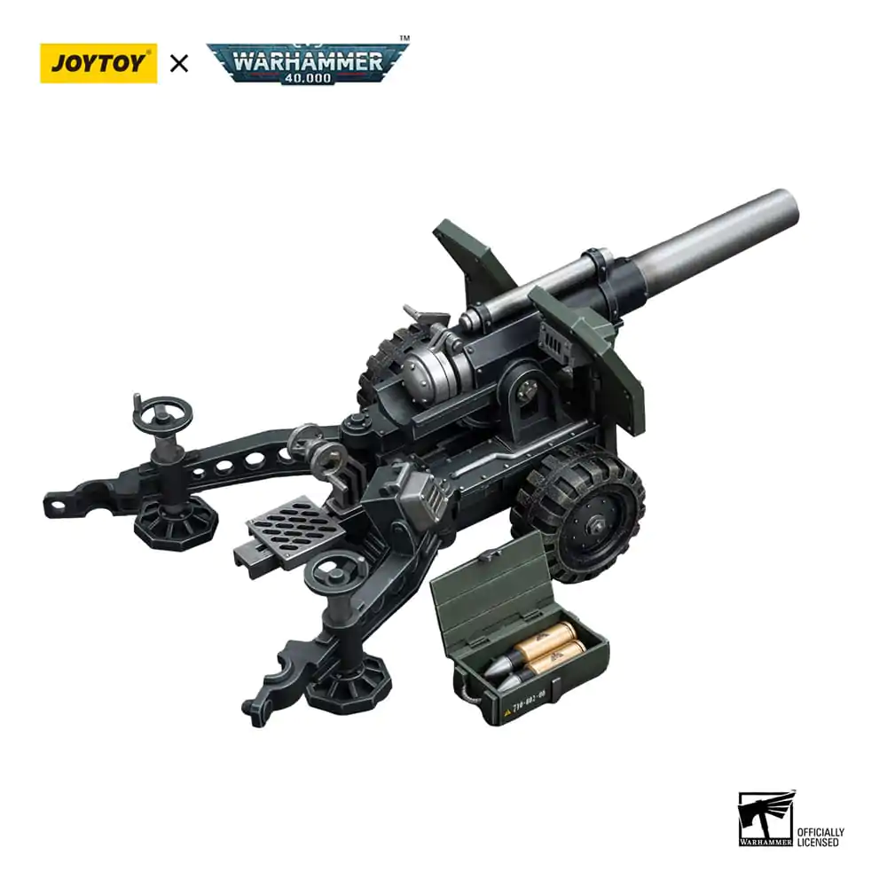 Warhammer 40k 1/18 Astra Militarum Bombast Field Gun akciófigura 12 cm termékfotó