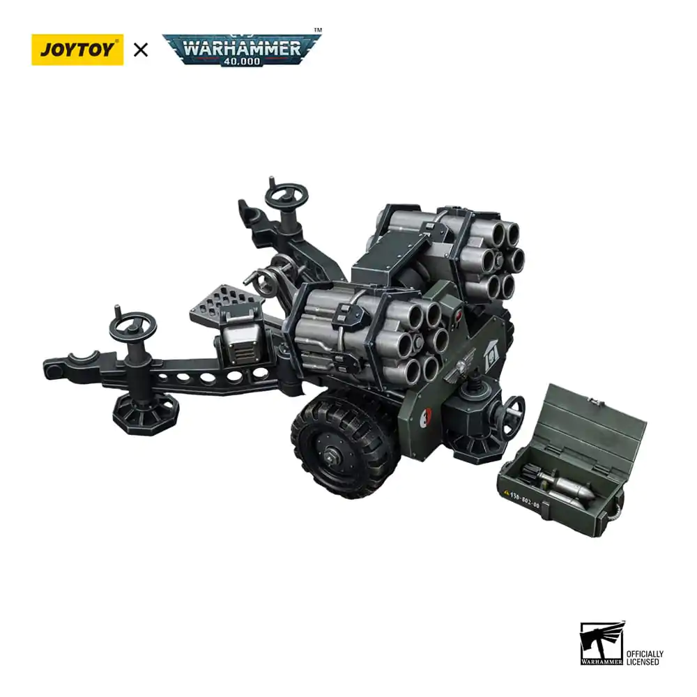 Warhammer 40k 1/18 Astra Militarum Malleus Rocket Launcher akciófigura 12 cm termékfotó