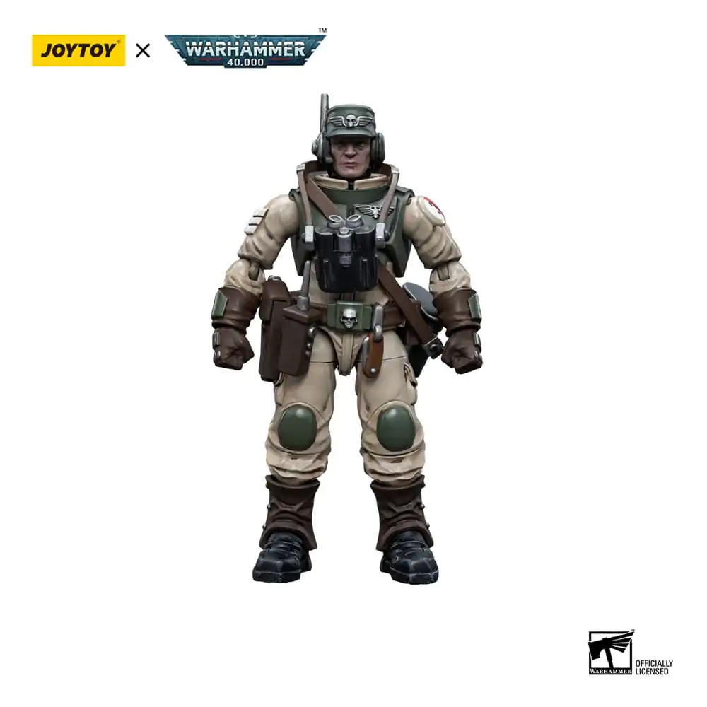 Warhammer 40k 1/18 Astra Militarum Ordnance Team with Malleus Rocket Launcher Ordnance Brigade akciófigura 12 cm termékfotó