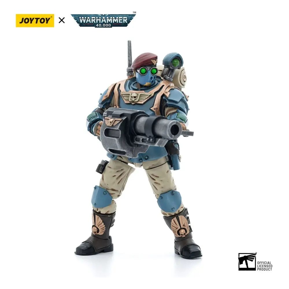 Warhammer 40k 1/18 Astra Militarum Tempestus Scions Command Squad 55th Kappic Eagles Grenadier akciófigura 12 cm termékfotó