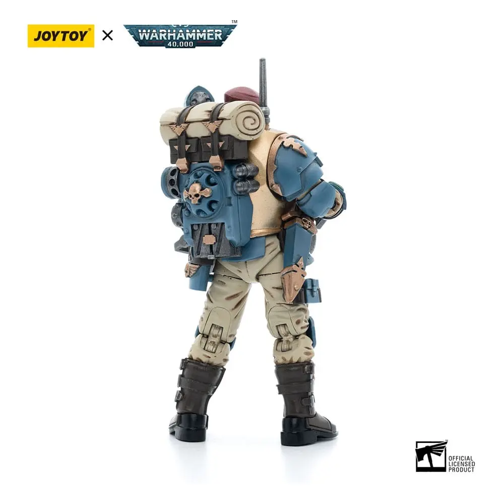 Warhammer 40k 1/18 Astra Militarum Tempestus Scions Command Squad 55th Kappic Eagles Grenadier akciófigura 12 cm termékfotó